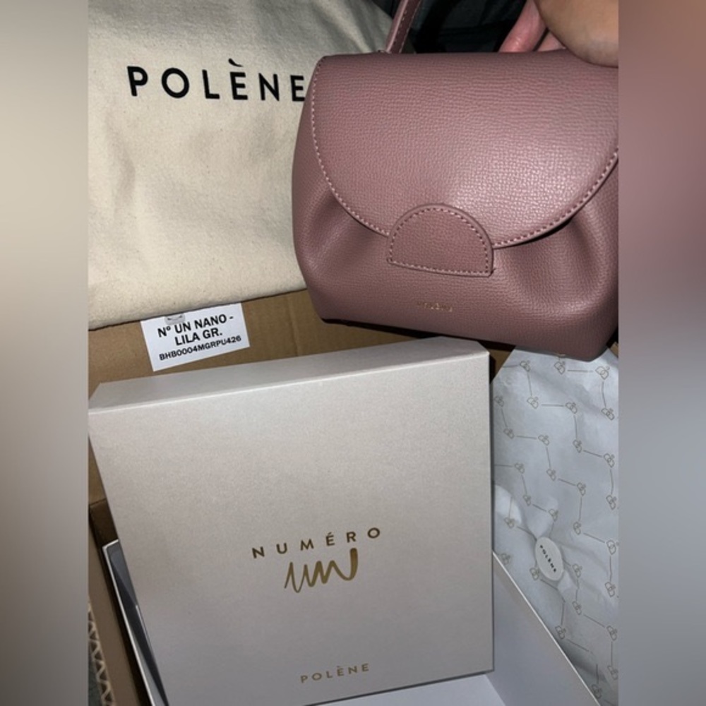 🎉 SOLD 🎉 polene numero un nano in textured lilac